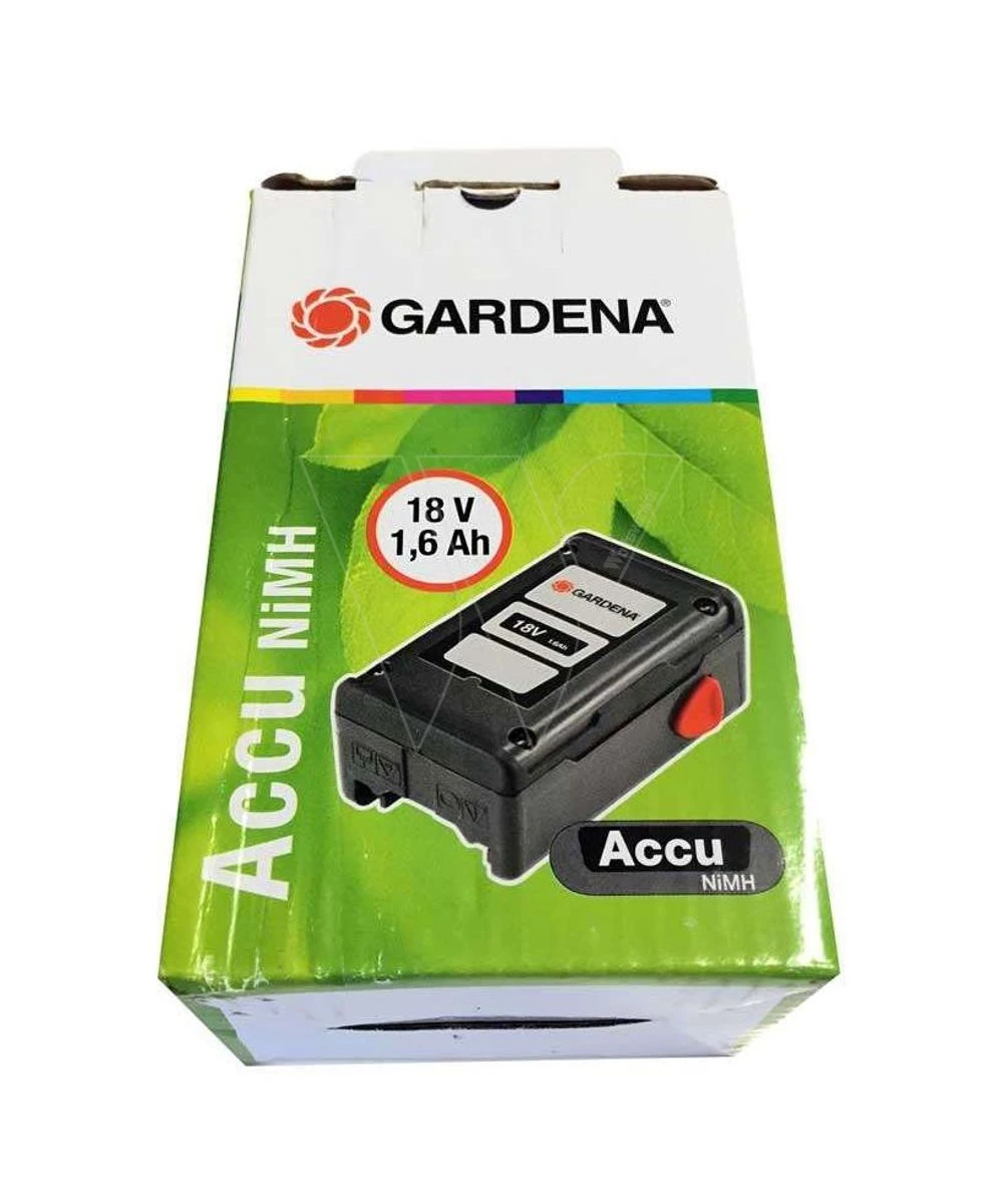 Gardena Vervang Accu Nimh 18volt 1,6 Ah 4 Gardena Vervang Accu Nimh 18volt 1,6 Ah - Afbeelding 2