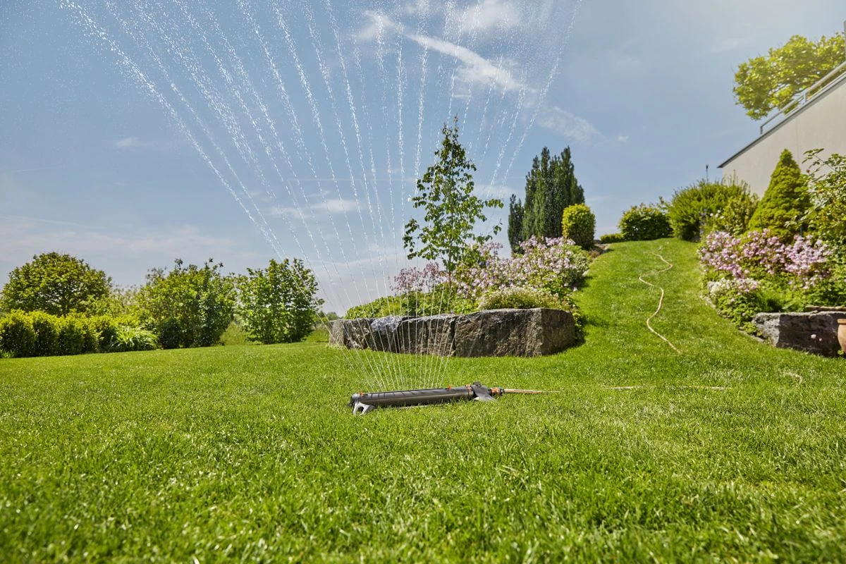 Gardena Aquazoom L Zwenksproeier - 350m² 4 Gardena Aquazoom L Zwenksproeier - 350m² - Afbeelding 2