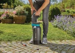Gardena Drukspuit 5 Liter Grijs -Gardena Verkoopwinkel 970461501 3 GARDENA20DRUKSPUIT20520L