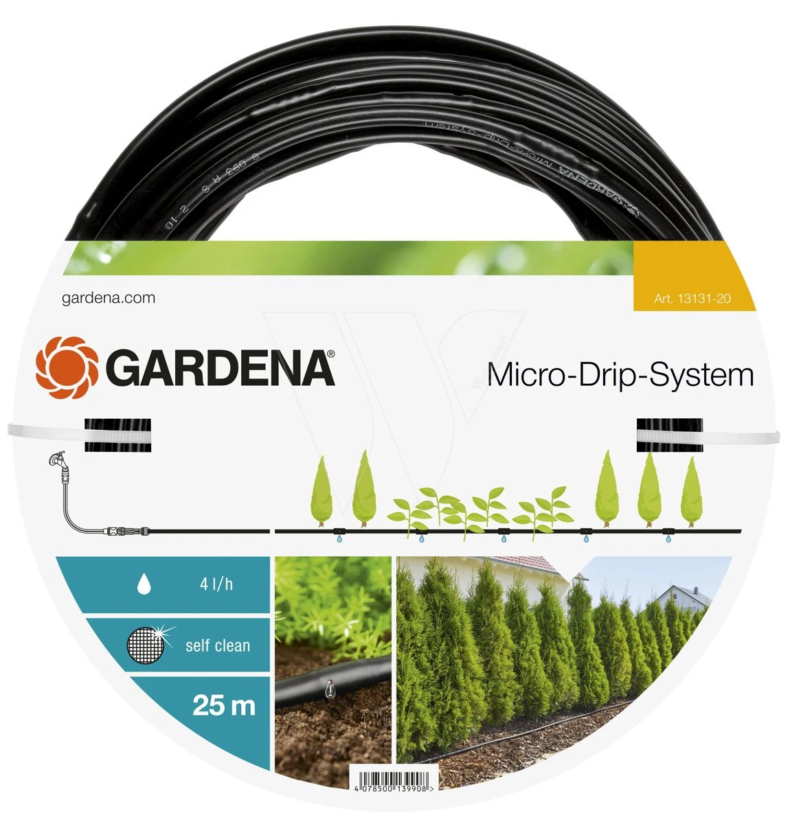 Gardena Bovengrondse Druppelbuis 13 Mm (1/2") 3 Gardena Bovengrondse Druppelbuis 13 Mm (1/2")
